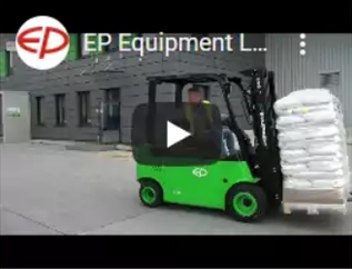 EP Equipment L1 Li-Ion forklift test